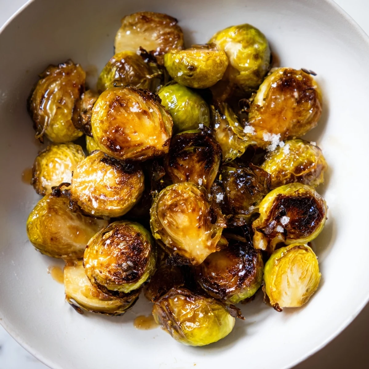 Crispy Brussels Sprouts Honey