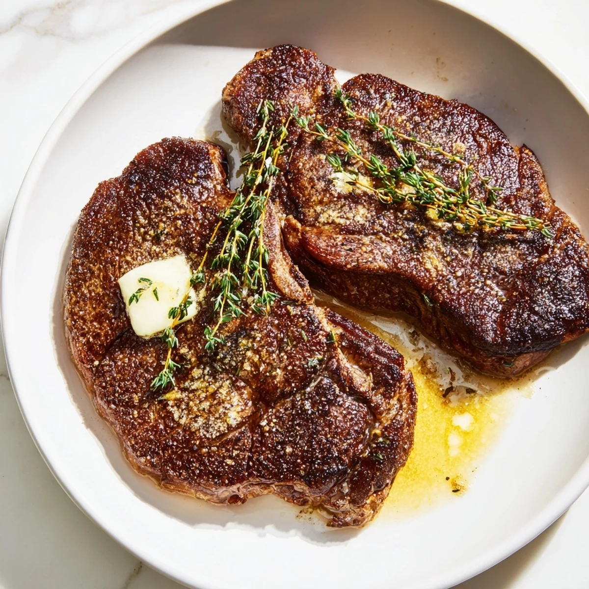 Classic Pan-Seared Steak