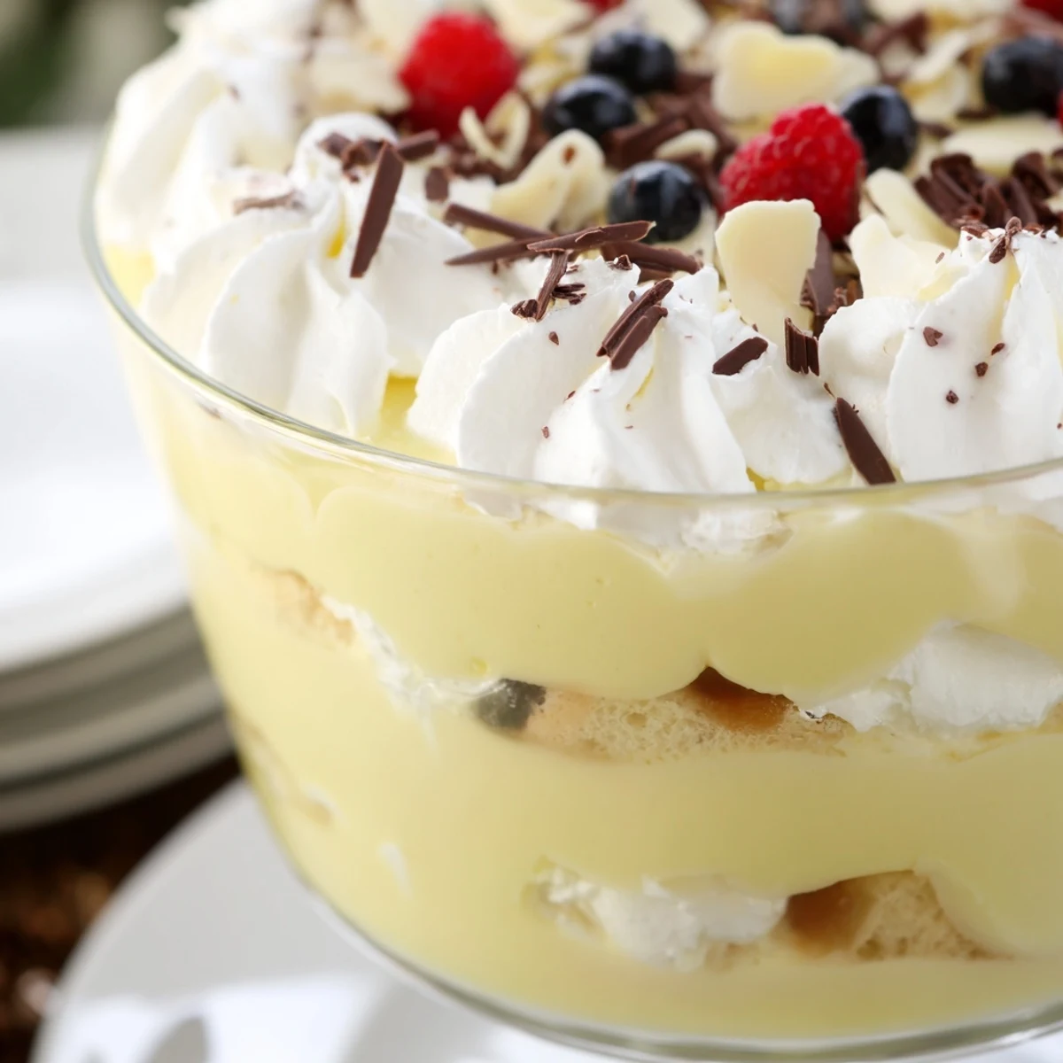 Indulge in this layered creamy dessert; the chilled dessert features a delightful combination of textures.