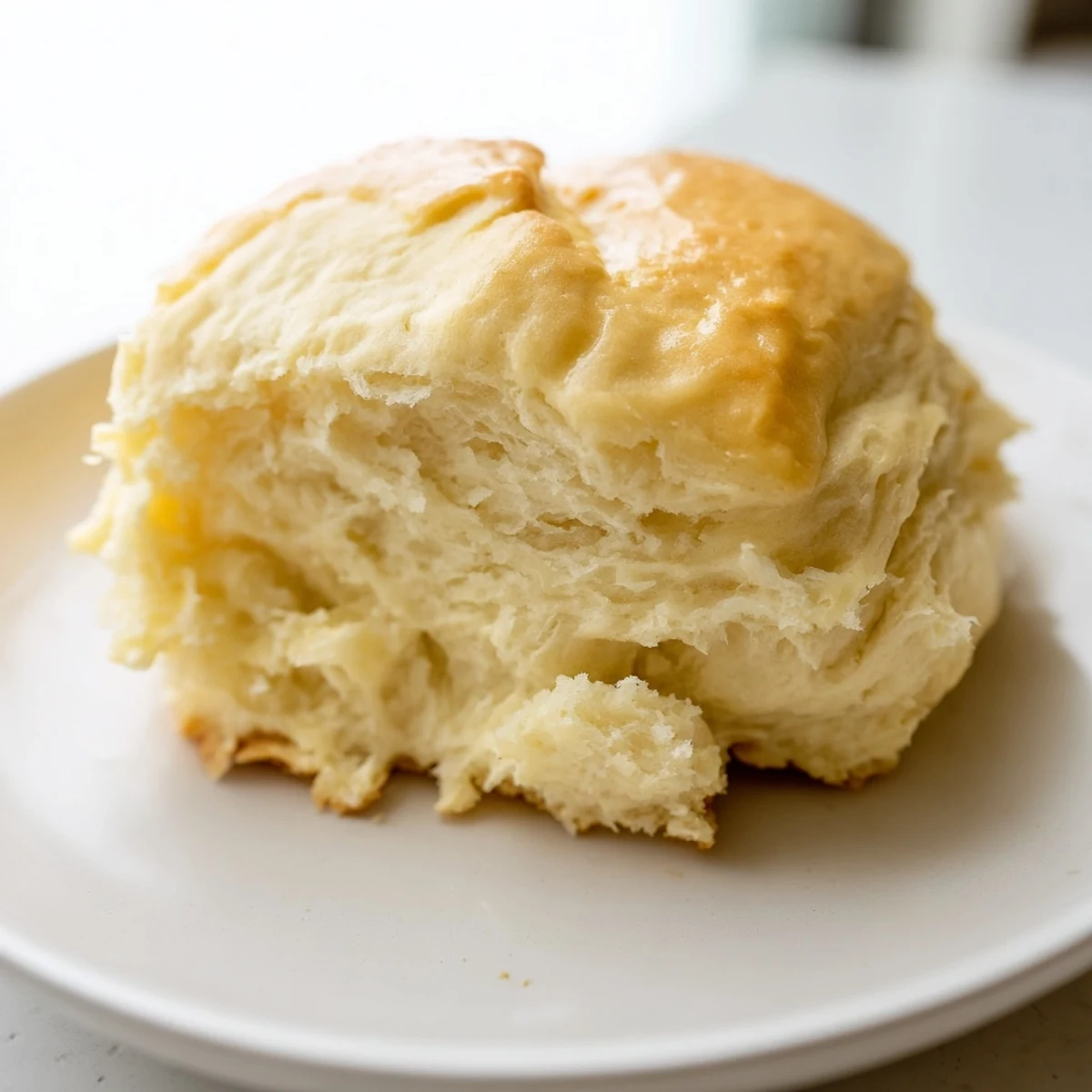 Freshly baked Best Vegan Dinner Rolls arranged on a white plate, with a small dish of vegan butter for dipping.