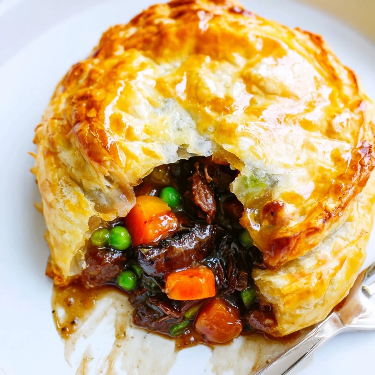Homemade hand pies featuring buttery crust and hearty Guinness beef vegetable filling