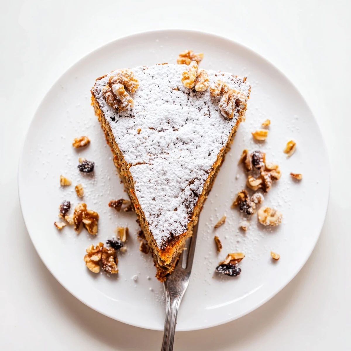 Moist Greek yogurt carrot cake one bowl recipe with grated carrots and warm cinnamon spices