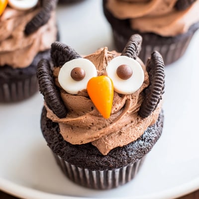 Oreo Owl Cupcakes