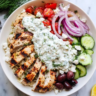 Greek Chicken Bowls